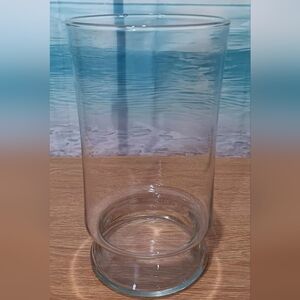 Clear Glass Flower Vase